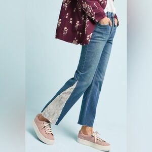 Pilcro and the Letterpress Sequin Flared Jean